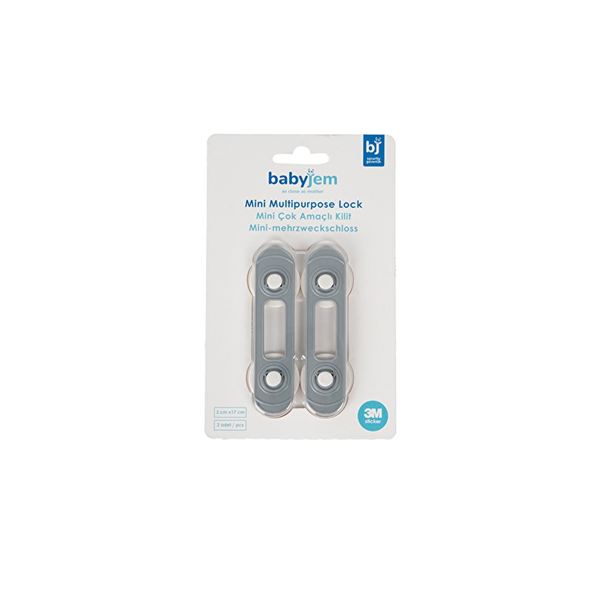 Babyjem Multi-Purpose Safety Lock - Easy Installation Childproofing Solution for Cabinets & Drawers by Beauty Care Bag