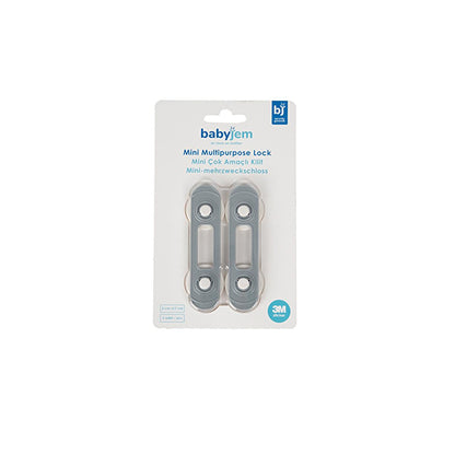 Babyjem Multi-Purpose Safety Lock - Easy Installation Childproofing Solution for Cabinets & Drawers by Beauty Care Bag