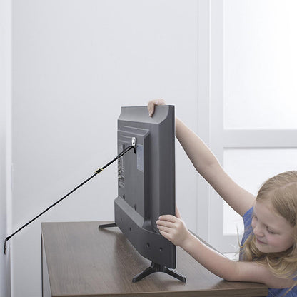 Miny Furniture Safety Anti-Tip Device - Earthquake Safety Device for TV and Furniture Securing by Beauty Care Bag
