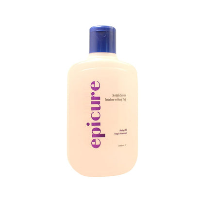 Epicure Wax Removal Oil - Baby Oil Scented Cleaner for Post-Waxing Skin Care, 1000ml by Beauty Care Bag