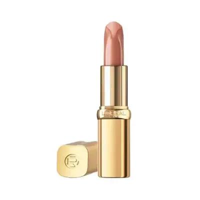 L'OrŽal Paris Color Riche Nude Intense Lipstick - 505 NU Resilient, Long-Lasting Moisturizing Nude Lip Color by Beauty Care Bag