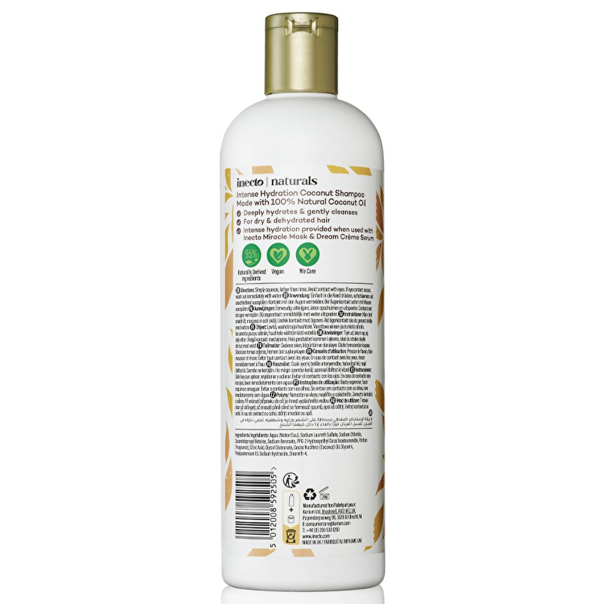 Inecto coconut oil shampoo – view 2