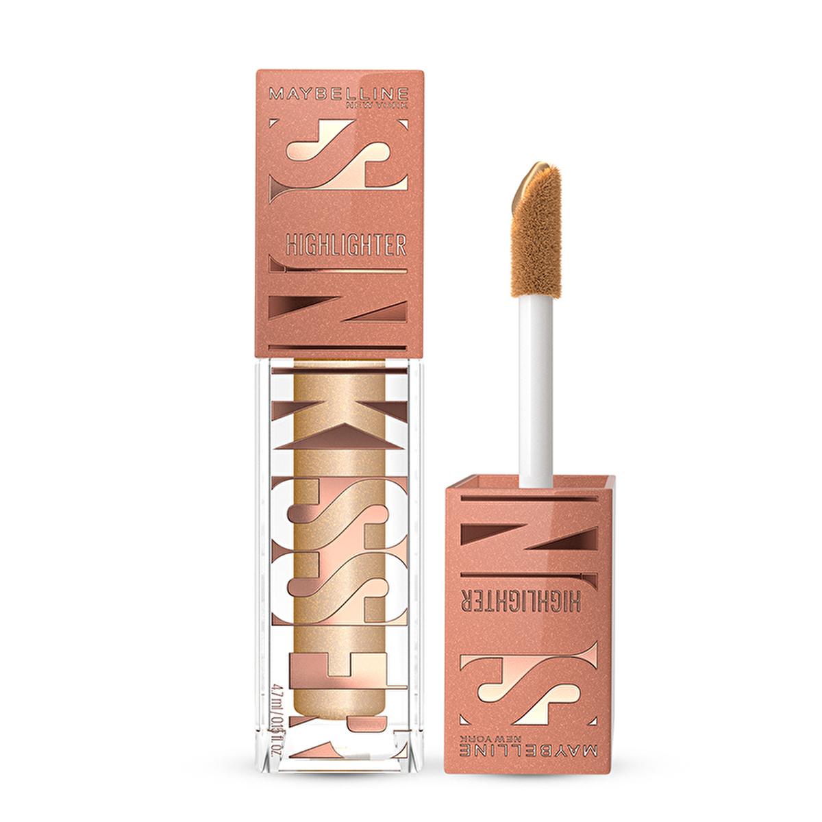 Maybelline Sunkisser Liquid Highlighter - Radiant Glow, Natural Finish - Blendable, Easy to Apply Illuminating Makeup by Beauty Care Bag