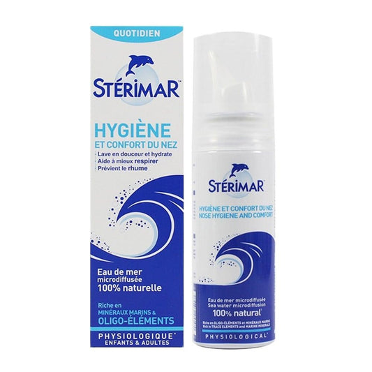 Sterimar Adult Sea Water Nasal Spray 100ml - Natural Nasal Hygiene for the Whole Family by Beauty Care Bag