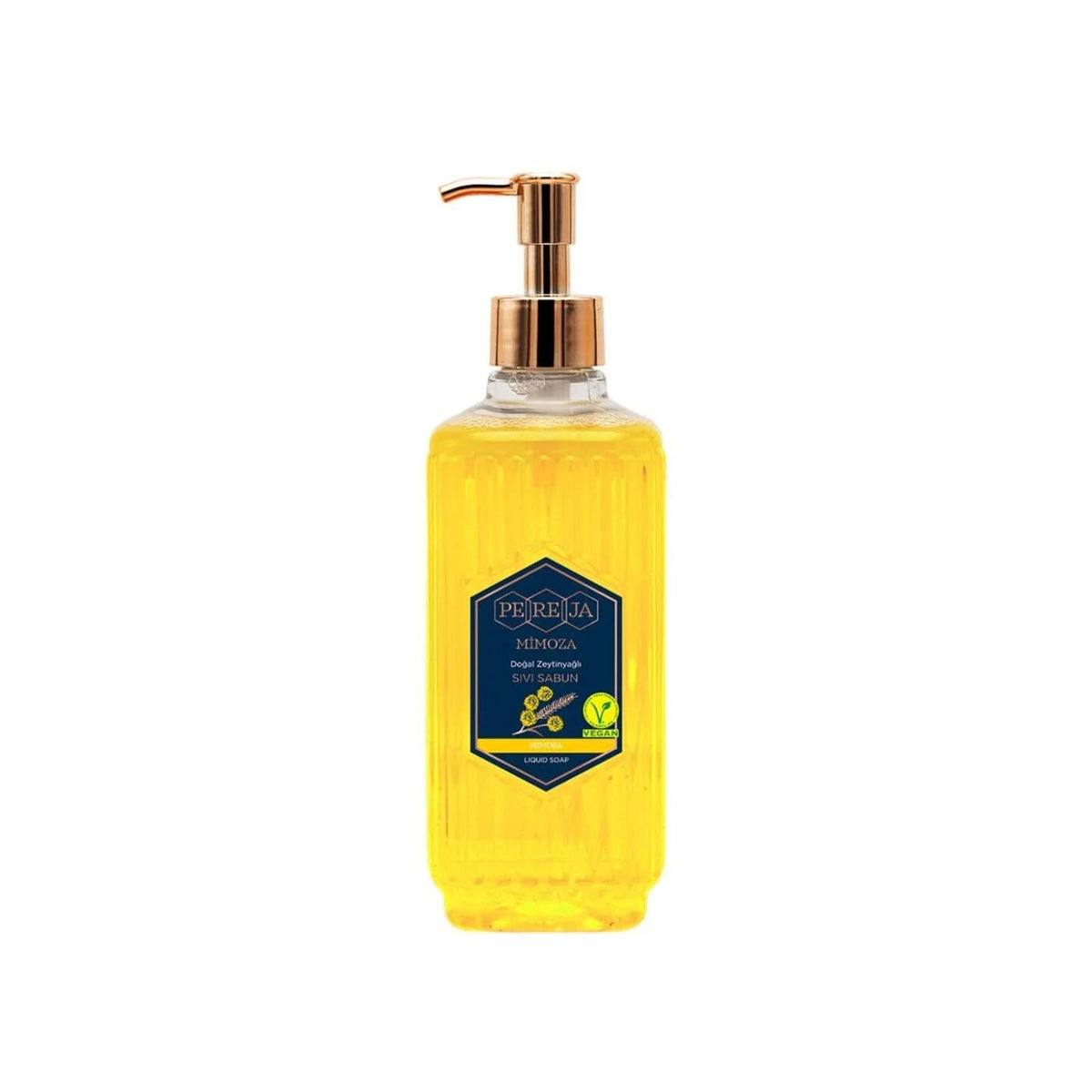 Pereja Mimosa Natural Olive Oil Liquid Soap 500 ml by Beauty Care Bag