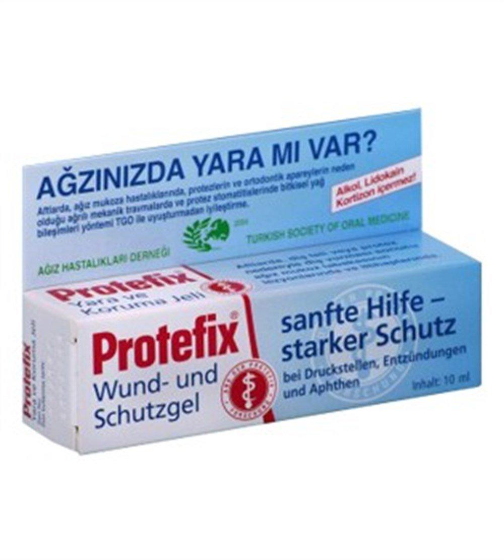 Protefix Denture Adhesive Gel - Soothing Oral Mucosa Protection with TGO & Aloe Vera by Beauty Care Bag