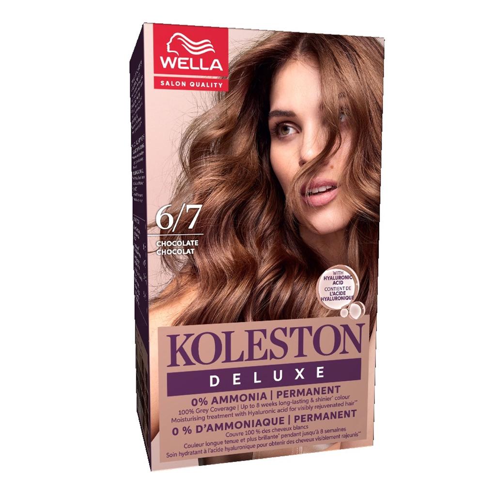 Wella Koleston Deluxe Ammonia-Free Hair Dye 6/7 Chocolate Brown by Beauty Care Bag