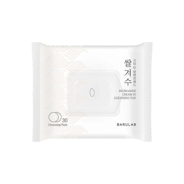 Barulab Riceramide Cleansing Pad with Rice Extract 30 Pads by Beauty Care Bag