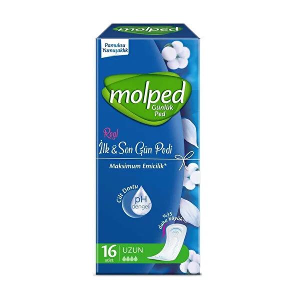 Molped Daily Panty Liners for Women - Soft, Absorbent, and Breathable Liners for Light Flow Days - Dermatologically Approved, Halal Certified by Beauty Care Bag