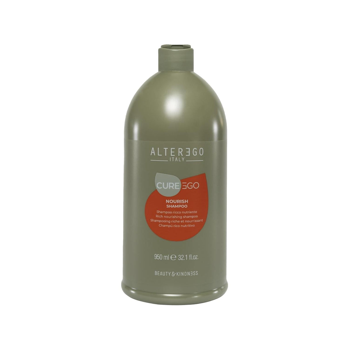 Alterego Italy Curego Nourish Nourishing Shampoo for Dry Hair 950 ml by Beauty Care Bag
