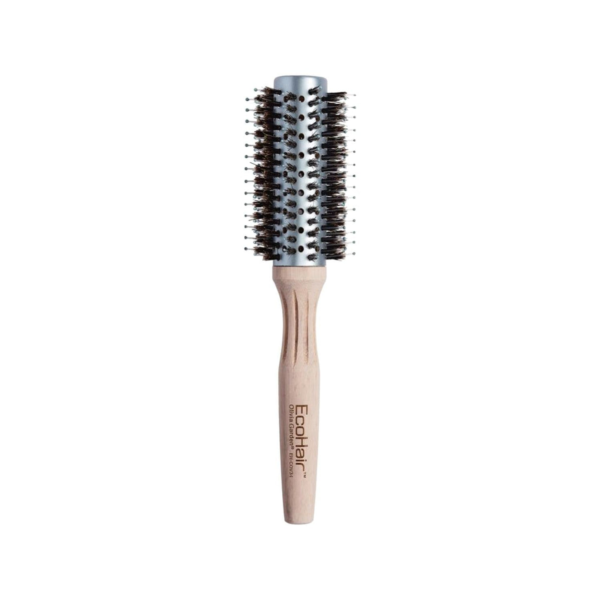 Olivia Garden Ecohair Combo Hair Brush 34mm - Eco-Friendly Hair Care Tool for Detangling and Styling by Beauty Care Bag