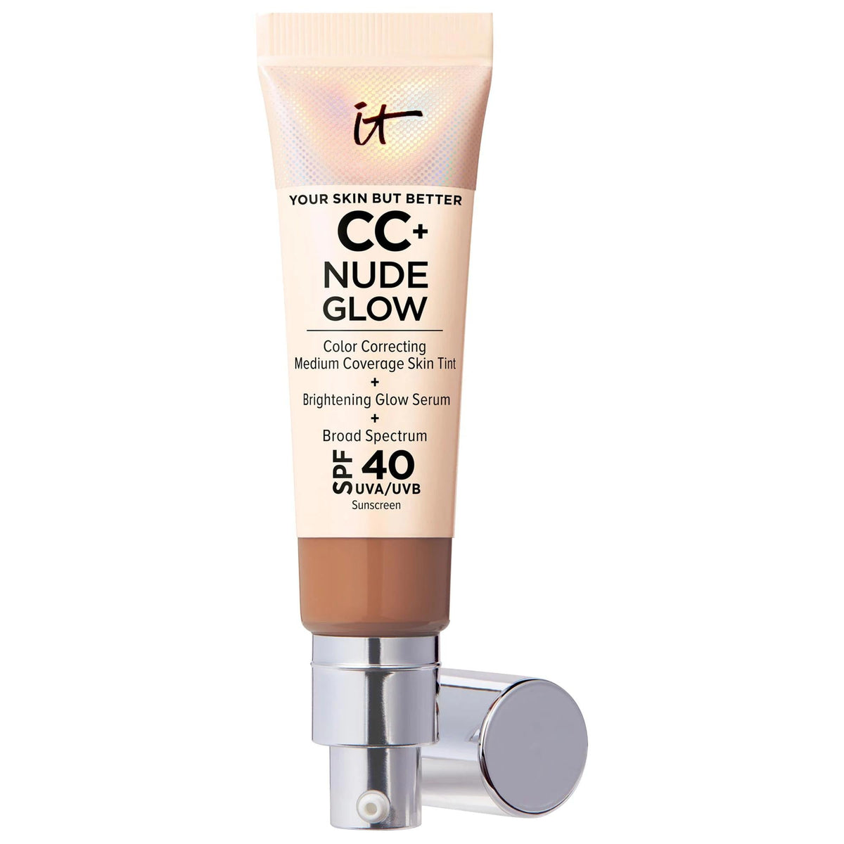CC+ Nude Glow color-correcting foundation with niacinamide