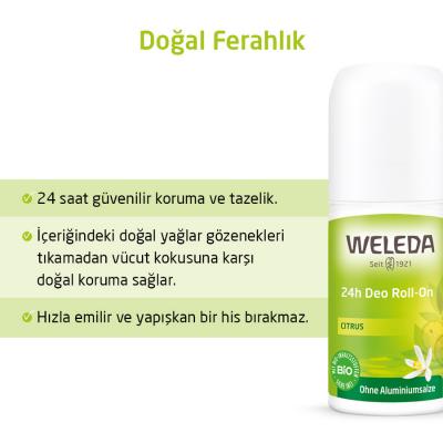 Weleda lemon roll-on deodorant – view 2