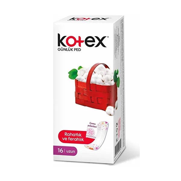 Kotex Long Panty Liners: 100% Cotton for Daily Freshness & Comfort - Absorbent Feminine Hygiene - Kotex Pantiliners by Beauty Care Bag