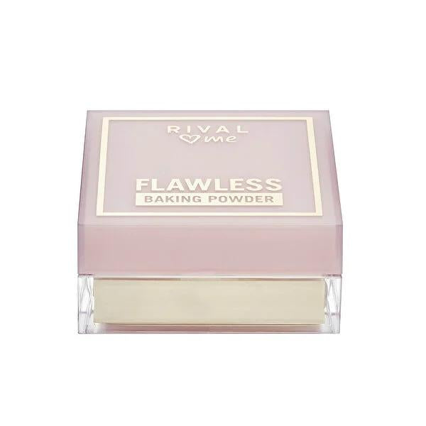Rival Loves Me Flawless Baking Face Powder - Transparent Setting Powder for a Long-Lasting, Matte Finish (14 gr) by Beauty Care Bag