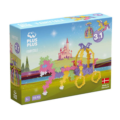 Plus Plus Construction Toy Set - 220 Piece Creative Building Blocks for Kids, Enhances Fine Motor Skills & Problem-Solving Abilities by Beauty Care Bag