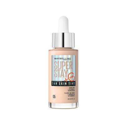 Maybelline New York Super Stay Skin Tint Foundation - 05: Lightweight Vitamin C Foundation for Radiant, Long-Lasting Natural Coverage by Beauty Care Bag