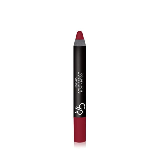 Golden Rose matte lipstick crayon with vitamin E