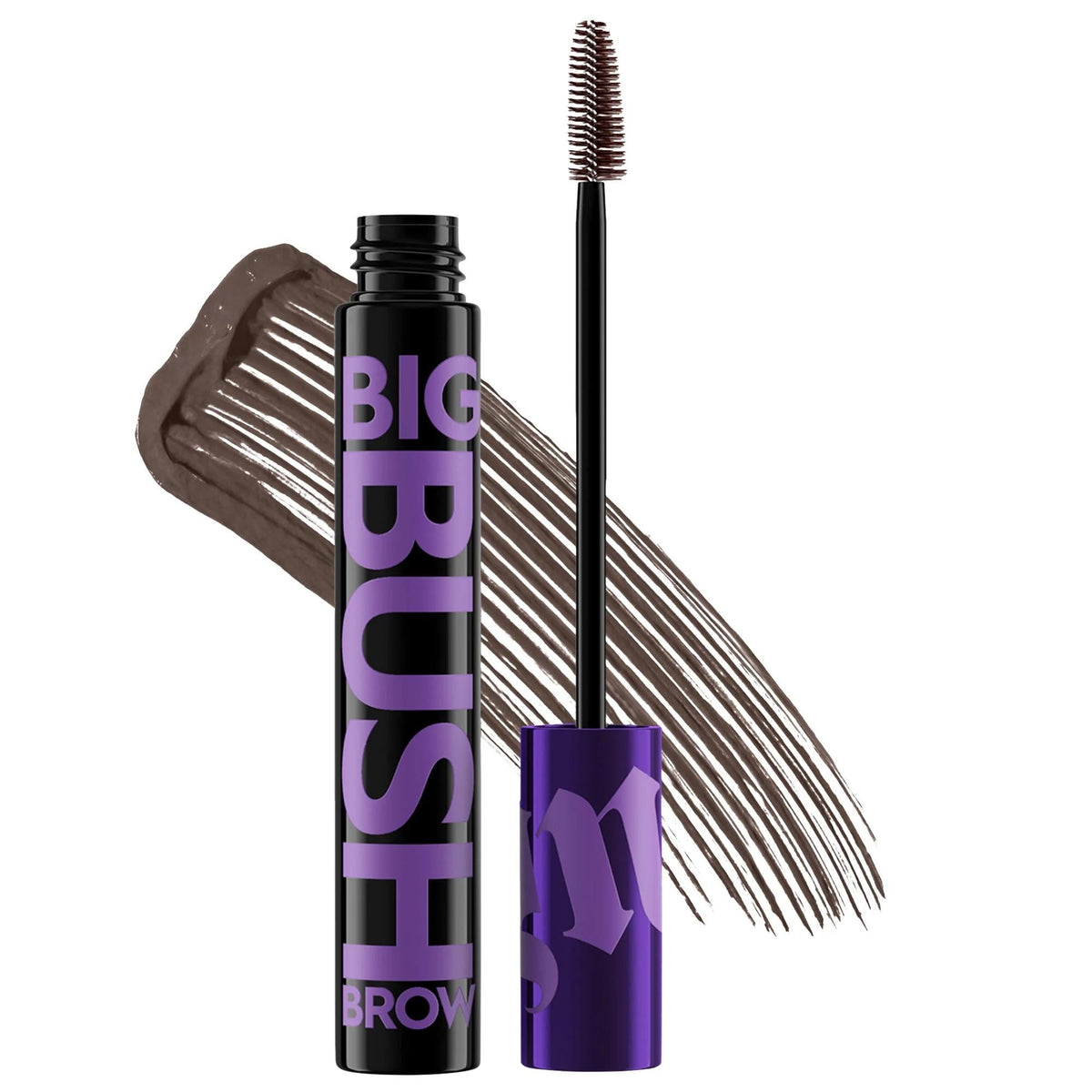 Big Bush Volumizing Tinted Brow Gel - Waterproof, Cruelty-Free Eyebrow Makeup with Castor Oil by Beauty Care Bag