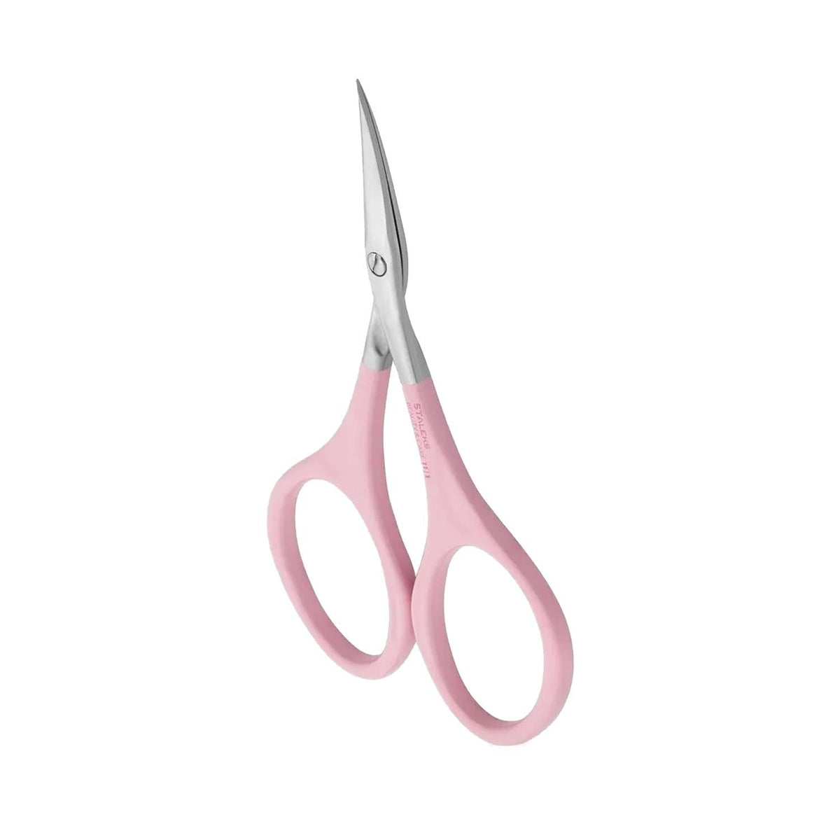 Staleks Beauty & Care 11 Type 1 Cuticle Scissors Pink by Beauty Care Bag