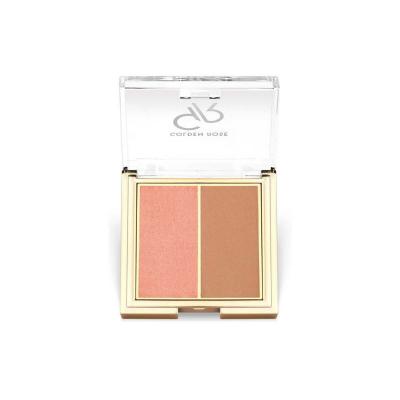 Golden Rose Iconic Blush Duo in 01 Rose