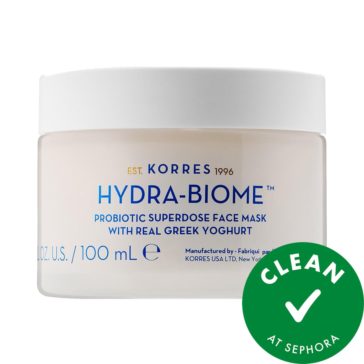 Greek yoghurt probiotic hydrating face mask