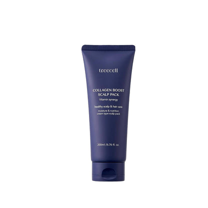 Treecell Collagen Boost Scalp Pack Moisturizing Cream 200ml by Beauty Care Bag