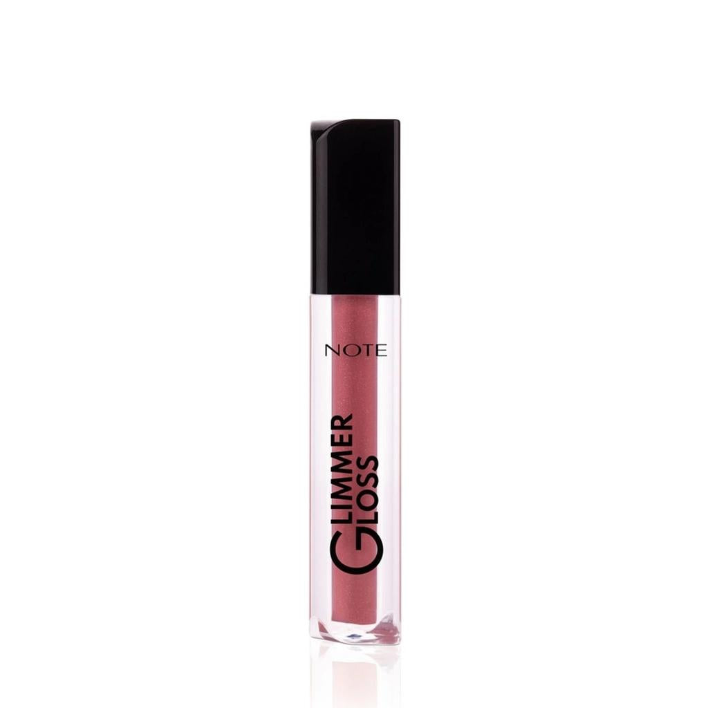Note Glimmer Gloss Hydrating Lip Shine 50 Rose Sorbet by Beauty Care Bag