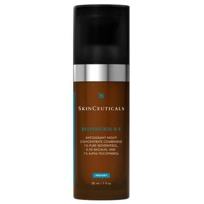 SkinCeuticals Anti-Aging Night Serum Resveratrol B E - Antioxidant, Dermatologist-Tested, Hypoallergenic Skincare by Beauty Care Bag