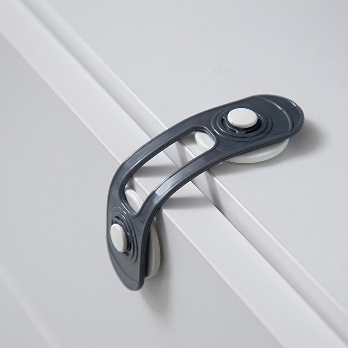 Babyjem Multi-Purpose Safety Lock - Easy Installation Childproofing Solution for Cabinets & Drawers by Beauty Care Bag