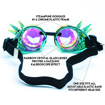 Steampunk Goggles and Kaleidoscope Glasses by SoJourner