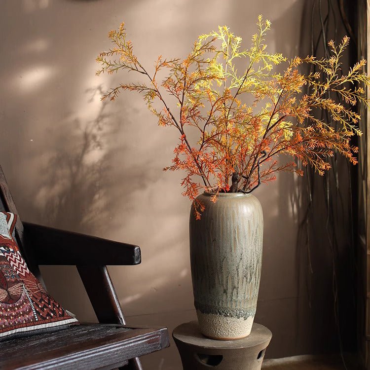 Lifelike Layered Leaf Spray 41" Tall by RusticReach