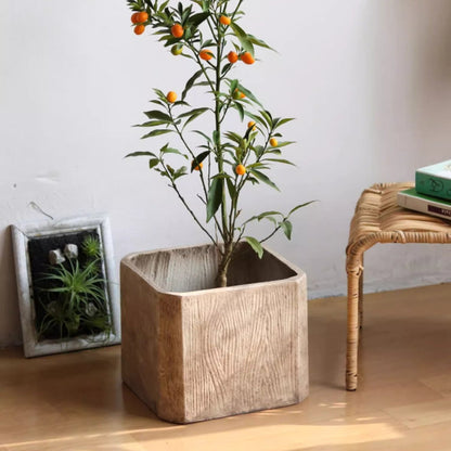 StoneGrain Square Planter by RusticReach
