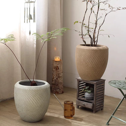 Comtemporary Swirl Planter by RusticReach