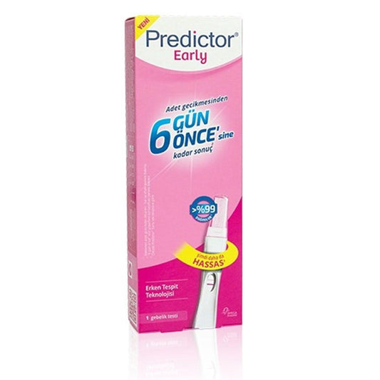 Predictor Early Pregnancy Test Kit for Women - Accurate hCG Test Results by Beauty Care Bag