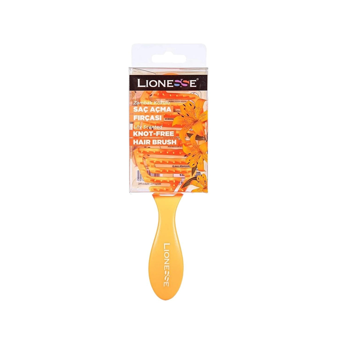 Lionesse Lily Scented Detangling Hair Brush by Beauty Care Bag