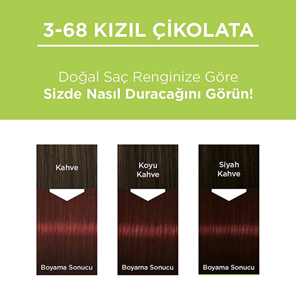 Palette Hair Dye 3-68 Red Chocolate – view 9