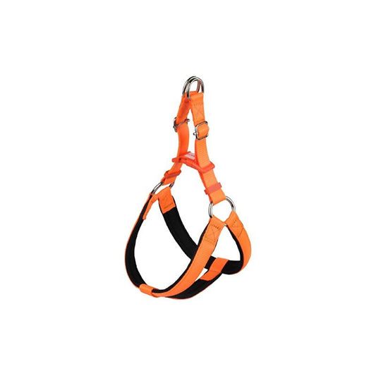 Doca Woven Soft Orange XXS Dog Harness for Small Breeds - Comfortable, Adjustable, Woven Fabric - Escape Proof Puppy Harness by Beauty Care Bag