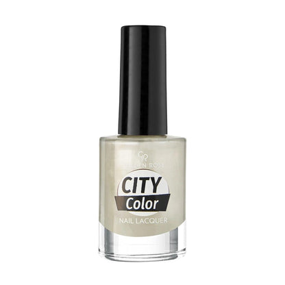 Golden Rose City Color Nail Lacquer 01 High-Shine Nail Polish by Beauty Care Bag