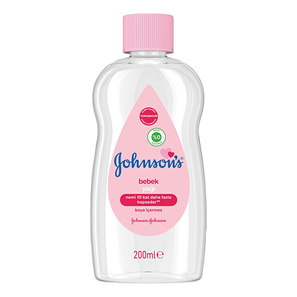 Johnson's hypoallergenic baby oil, 6.76 fl oz