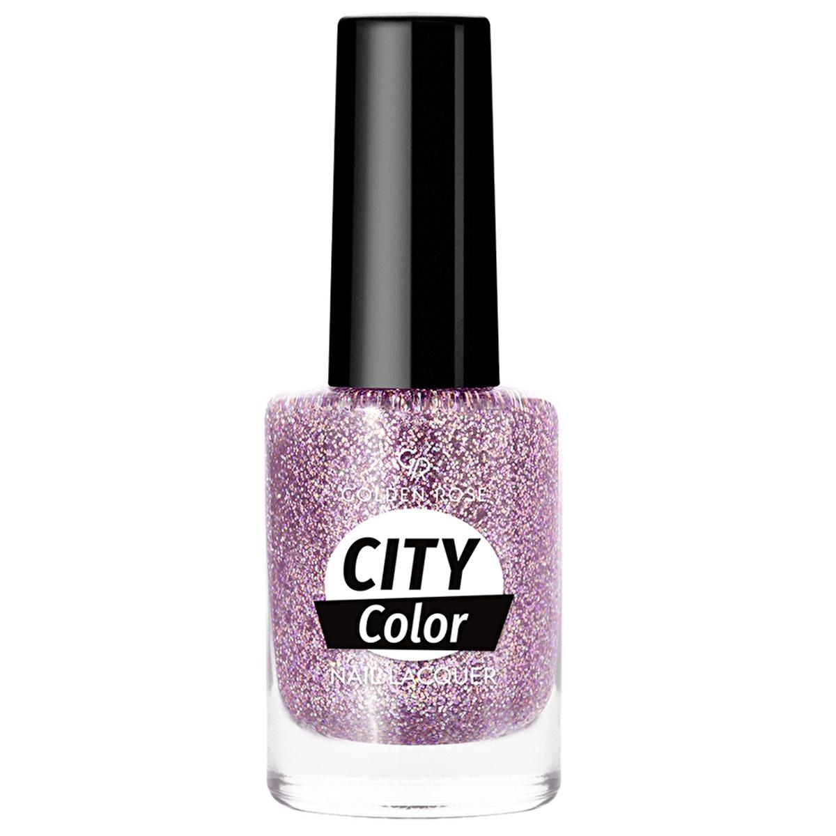 Golden Rose City Color Nail Lacquer - Long Lasting Nail Polish with Rich Color Options by Beauty Care Bag