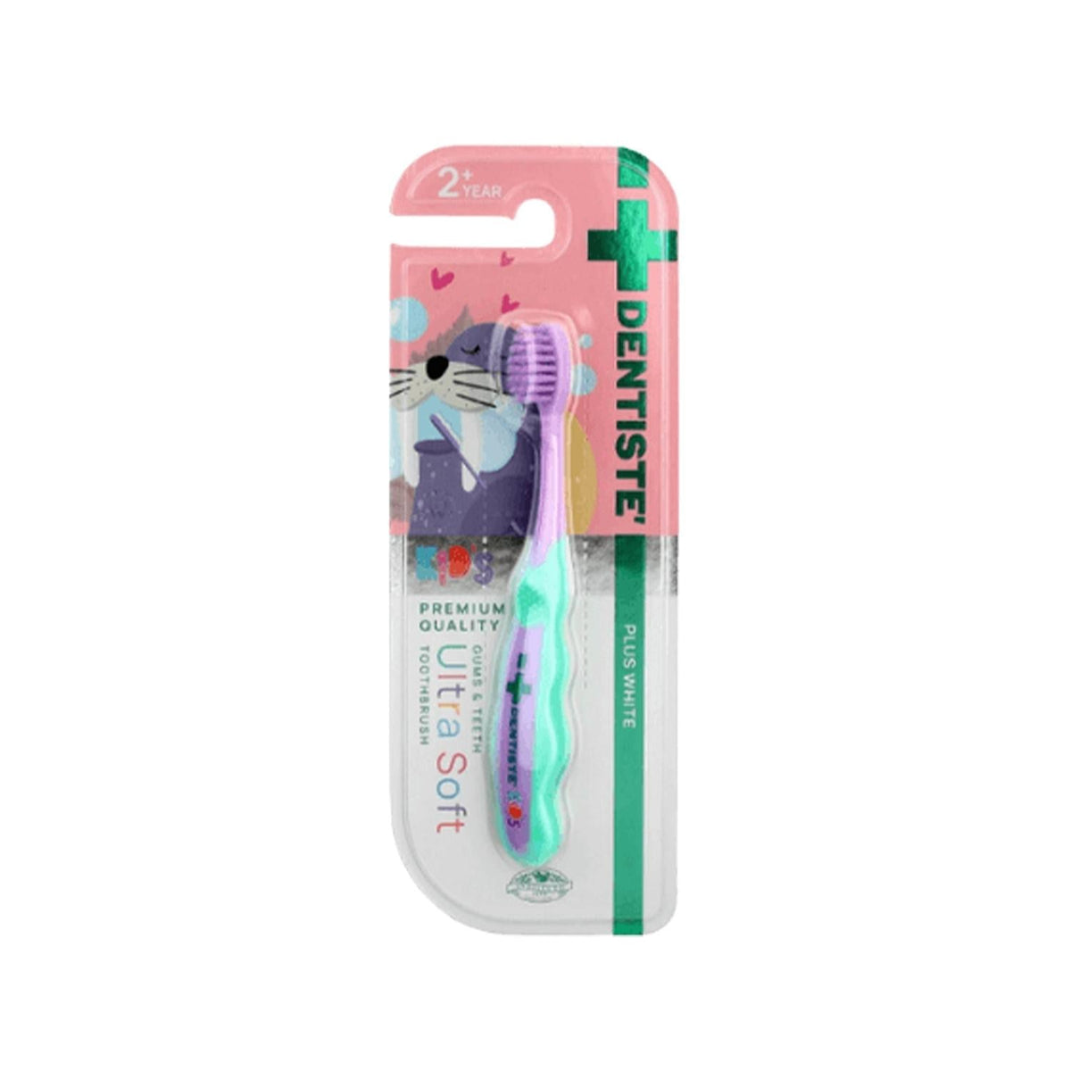 Dentiste Kids Plus White: Ultra Soft Toothbrush for Toddlers & Children - Gentle Dental Care by Beauty Care Bag