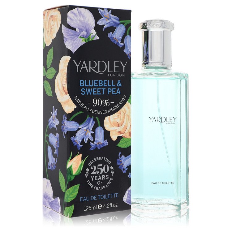 Yardley Bluebell & Sweet Pea by Yardley London Eau De Toilette Spray 4.2 oz for Women by Avera Group