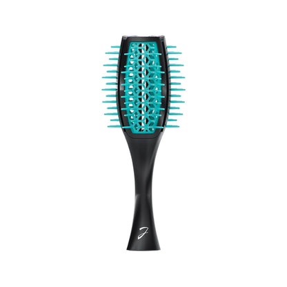 Janeke Tulip Brush Detangling Hair Brush Black & Blue by Beauty Care Bag