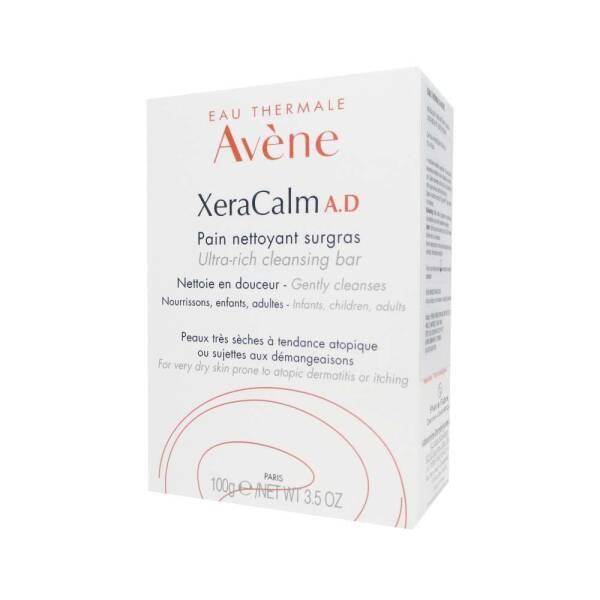 Avene XeraCalm A.D Ultra Rich Cleansing Bar: Soothe Dry, Sensitive Skin - Soap & Fragrance Free Relief for Eczema & Irritation by Beauty Care Bag