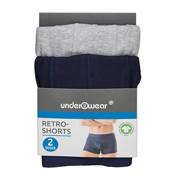 Calvin Klein Men's Underwear Boxer - Comfortable, GOTS Certified Cotton, Elastic Waistband - 2 Pack by Beauty Care Bag