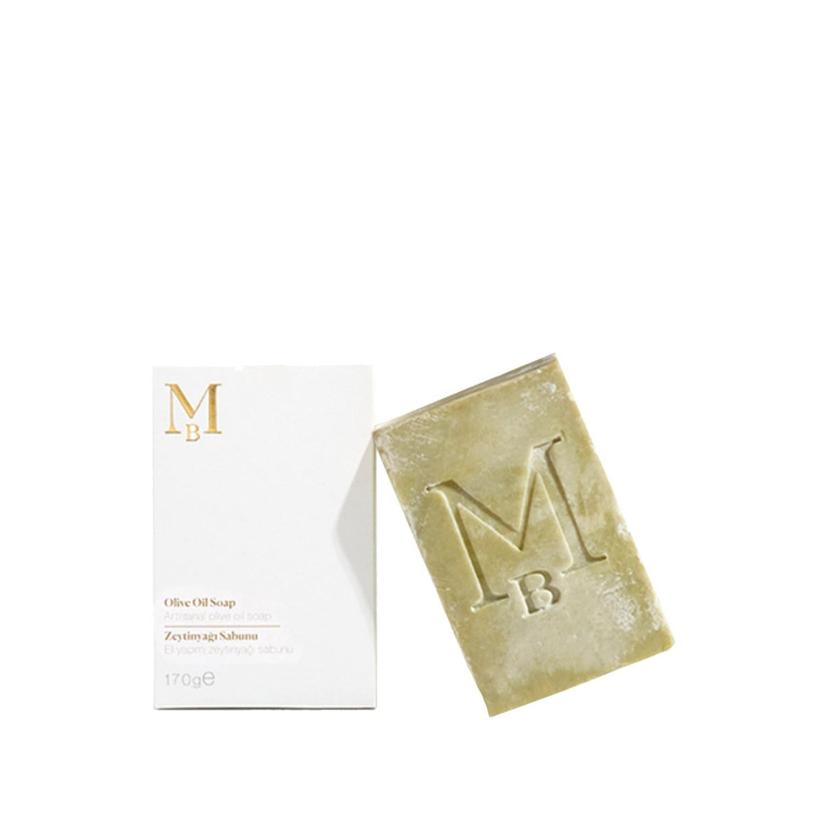 Misbah�e Olive Oil Soap for Natural Skincare - Gentle Cleansing, Moisturizing & Nourishing Properties - 185g by Beauty Care Bag