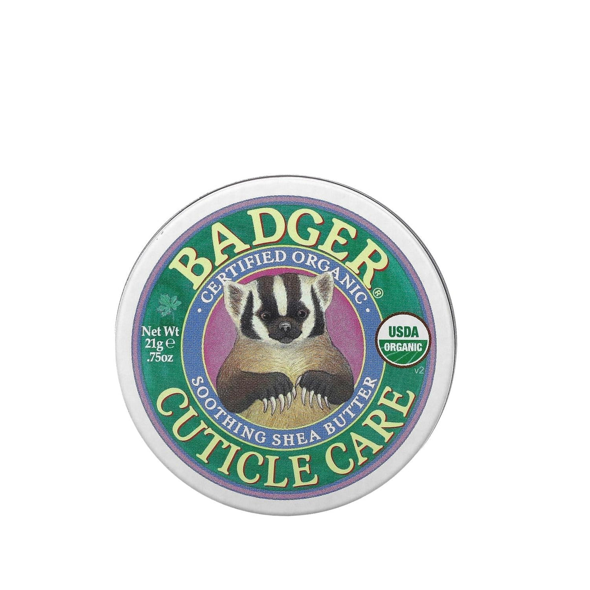 Badger nail care cream with natural ingredients, 0.74 oz