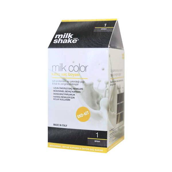 Milk Shake hair dye in Black