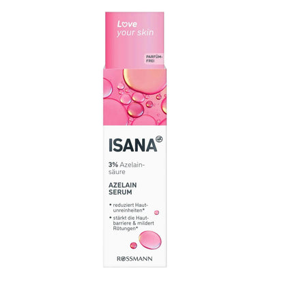 Isana Love Your Skin Azelaic Acid Serum for Clearer Skin 30 ml by Beauty Care Bag